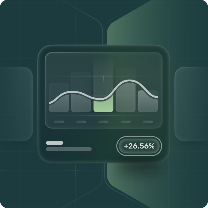 DeFi Dashboard Vector